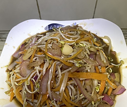 #少盐饮食 轻松生活#酸爽可口100分的爽脆炒三丝的做法