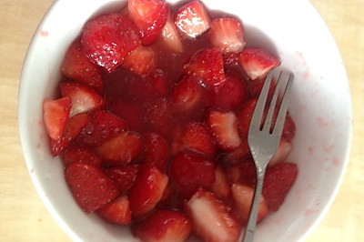 糖拌草莓