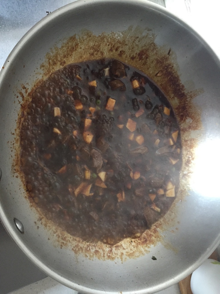 牛舌粉丝捞饭的做法图解5