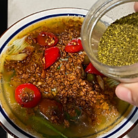 #秋日品蟹 邂逅好味道#泡椒肉末米线的做法图解13