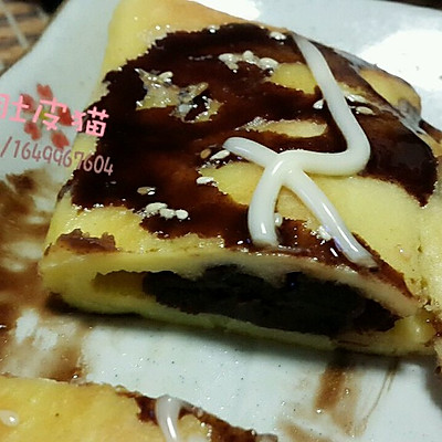 全手工豆沙馅饼(快手早餐系列)