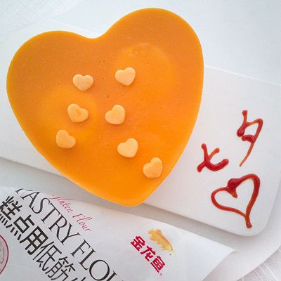 爱的芒果慕斯蛋糕