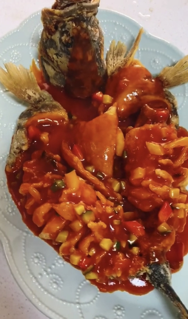 松鼠桂鱼的做法