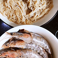 蒜蓉蒸大虾的做法图解1