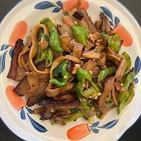 辣椒炒烟笋腊肉的做法图解3
