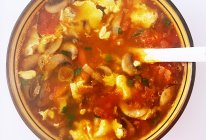 西红柿口蘑汤的做法