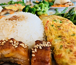 颜值高又美味的鳗鱼饭的做法