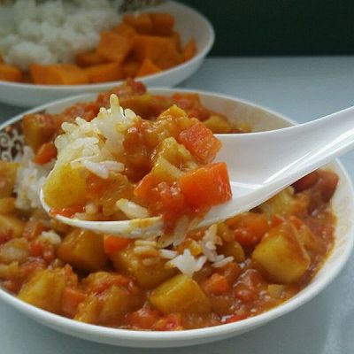 咖喱土豆饭