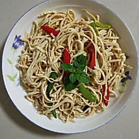 凉拌云丝的做法图解4