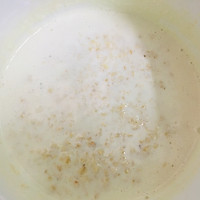 营养早餐·核桃牛奶燕麦糊的做法图解3