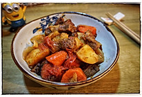 中餐 西红柿土豆炖牛腩的做法