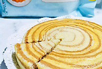 双色斑马纹酸奶蛋糕的做法