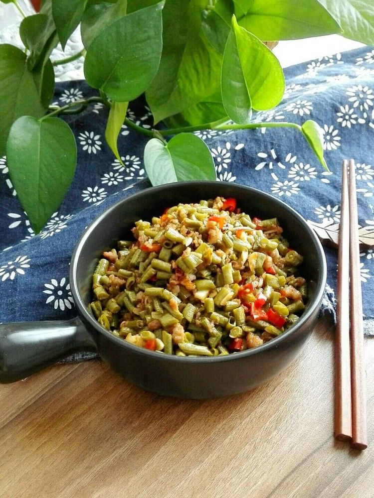 经典湘菜-酸豆角炒肉末的做法