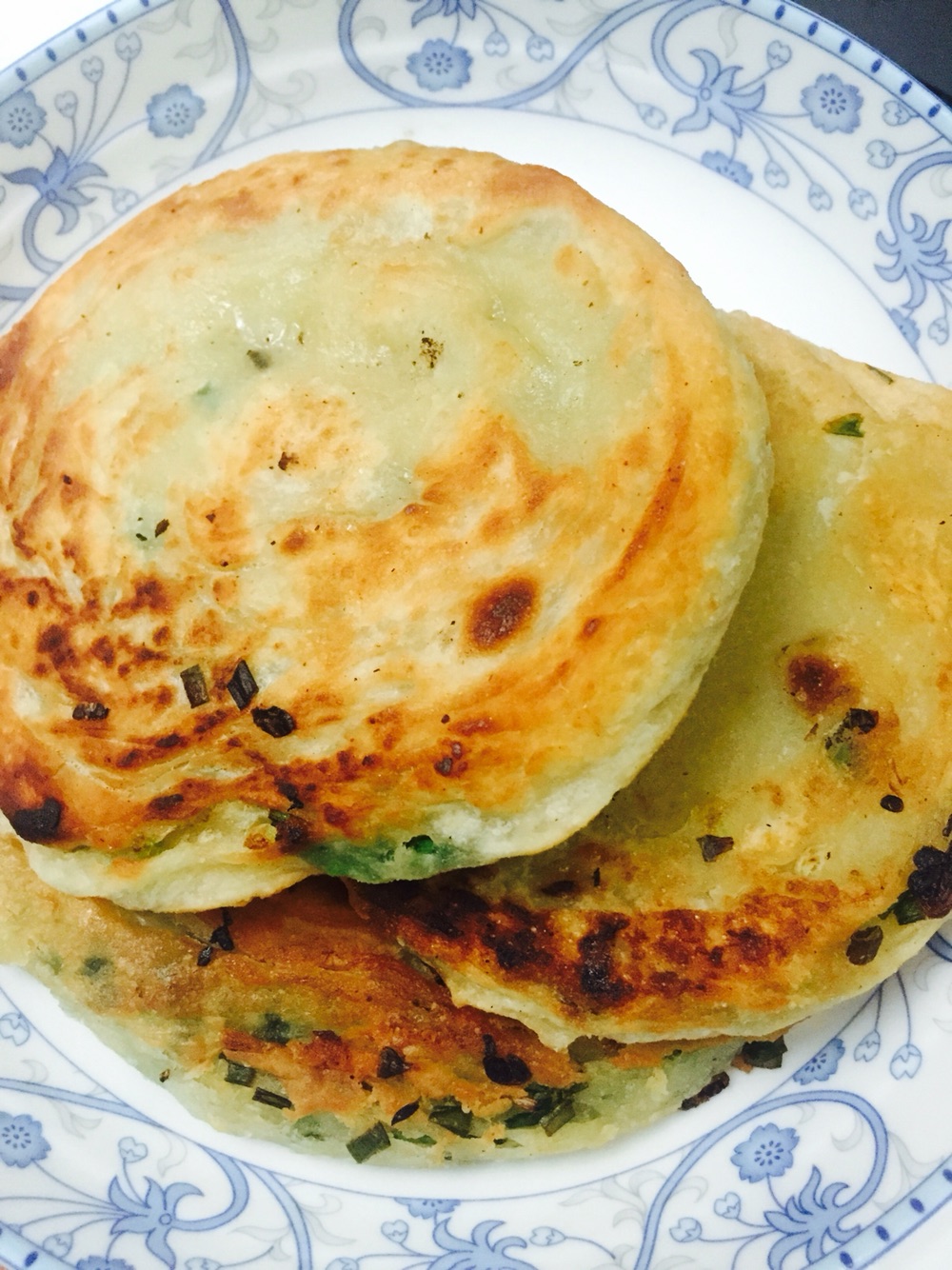 Scallion cake