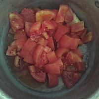 番茄蟹豆腐汤的做法图解2