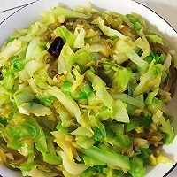 圆白菜炒粉的做法图解5