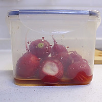 #糖小朵甜蜜控糖秘籍#糖醋樱桃小萝卜|自制减肥小零食的做法图解8