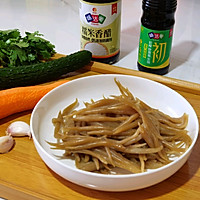 低油低脂凉拌莜面鱼鱼的做法图解1