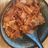 韩国泡菜炒饭的做法图解1