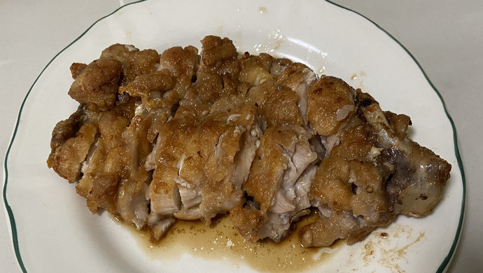 煎鸡腿扒