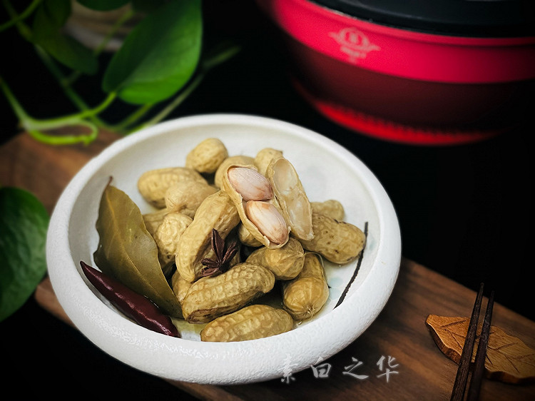 盐卤花生 纯净素食的做法