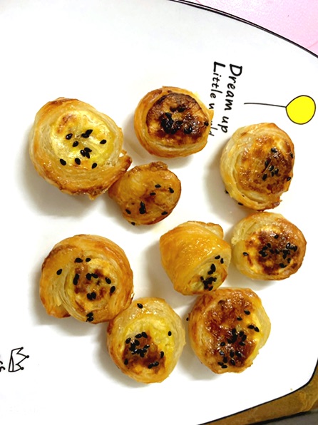 香蕉手抓饼1（空气炸锅）的做法