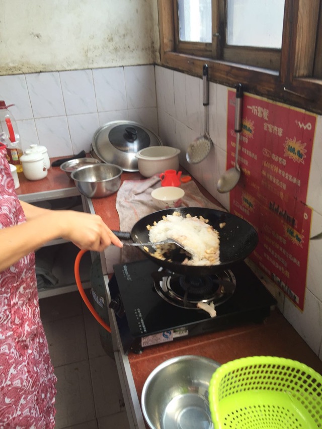 萝卜丝陷米粑的做法图解3