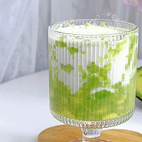 夏日饮品牛油果椰椰，好喝耶！的做法图解4
