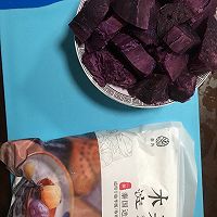 紫薯芋圆红豆汤的做法图解1