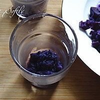 紫薯酸奶杯-低卡又貌美的甜品了解一下?的做法图解5