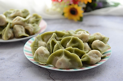 猪肉豇豆馅白菜饺子