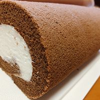 可可戚风蛋糕卷的做法图解7