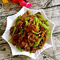 青椒爆肉片的做法图解10