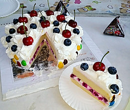 丹青菜谱®＆奶油坨坨水果生日蛋糕（七寸）的做法