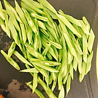 肉末豆角茄子的做法图解2