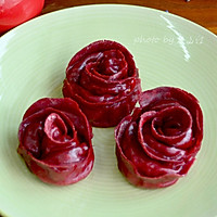 玫瑰花煎饺#KitchenAid的美食故事#的做法图解15