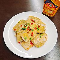 #健康炸味用多力#香煎黄金豆腐❗️❗️非常好吃的做法图解5
