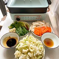 家常美食｜香喷喷的干锅花菜 家庭版的做法图解1