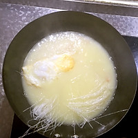 夏日补水汤：奶白菜鸡蛋汤的做法图解9