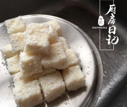 椰蓉奶冻小方的做法