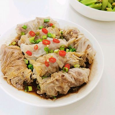白菜肉卷