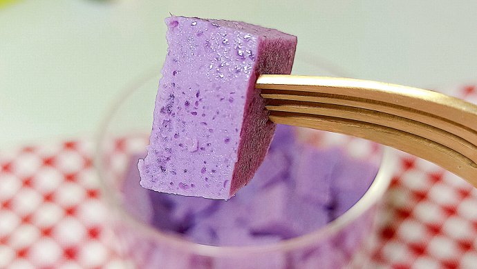 紫薯奶冻 天然果冻 适合12M+