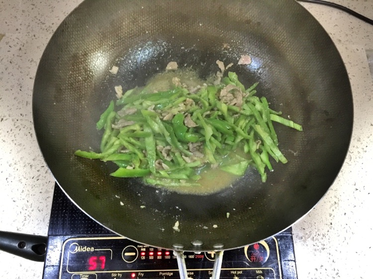 尖椒肉丝的做法图解6