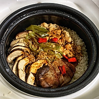 香菇鸡肉煲仔饭（电饭煲版）的做法图解7