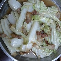 回锅肉炒大白菜的做法图解5