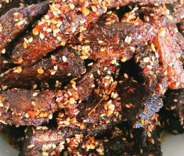 麻辣牛肉干的做法