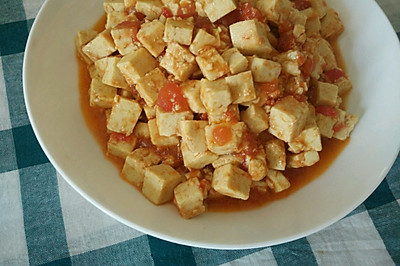 番茄炒豆腐