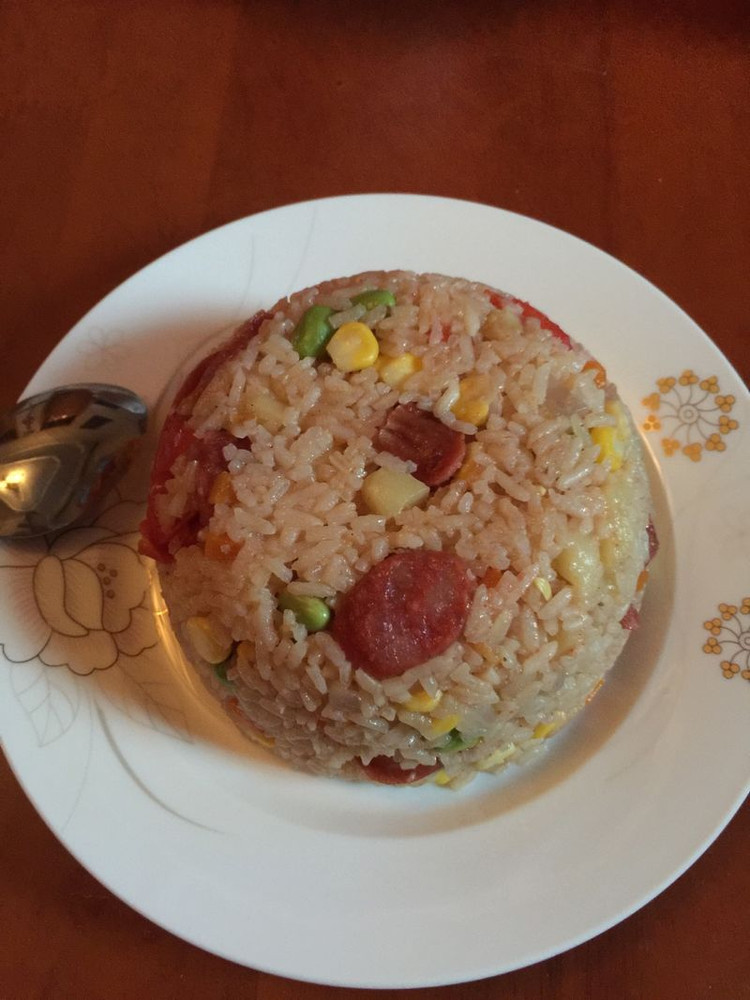 番茄闷饭的做法