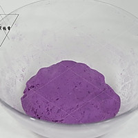 芝麻紫薯小方糕#年味十足的中式面点#的做法图解4