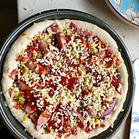 披萨（水果/火腿蔬菜）的做法图解16
